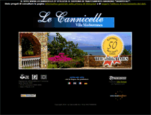 Tablet Screenshot of lecannicelle.it
